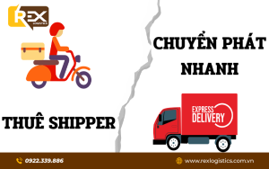 Sự khác biệt giữa thuê shipper và dịch vụ chuyển phát nhanh